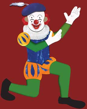 acting clown