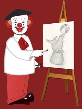 artist clown